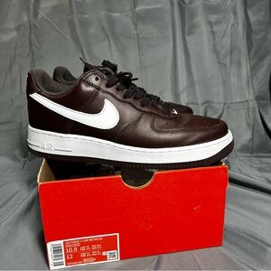 Nike Air Force 1 Low Retro QS Brown Sneakers men’s 10.5 FD7039 200